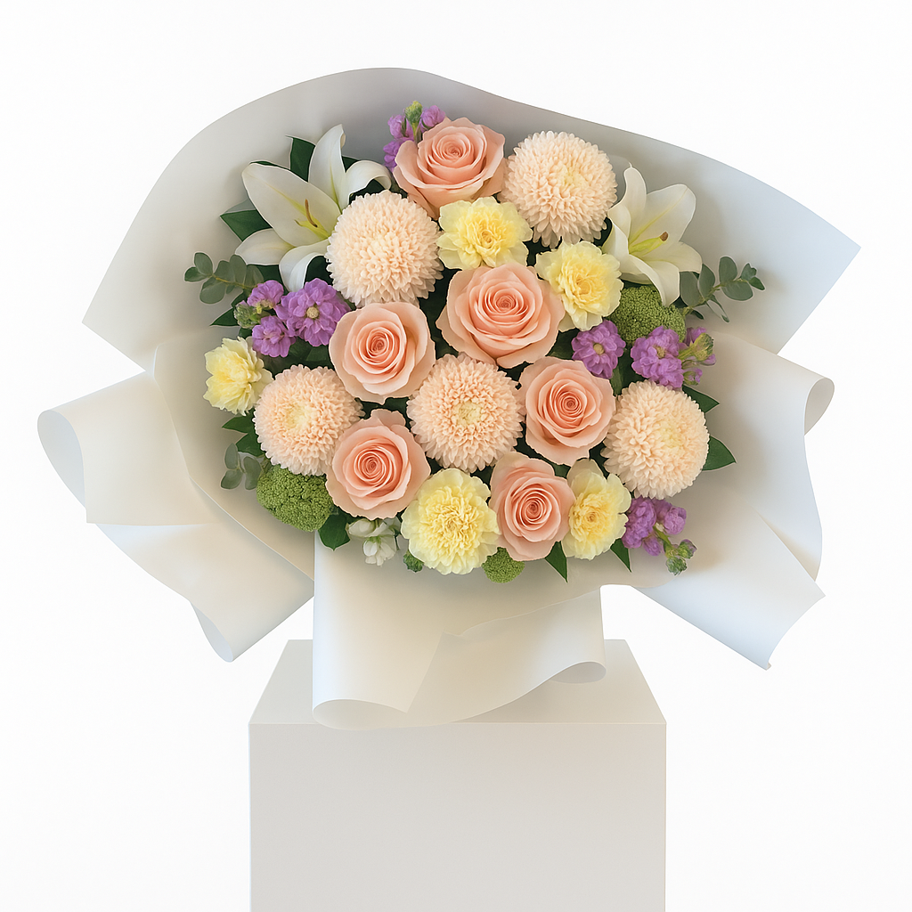 Seashell - Seasonal Pastel Florist Choice