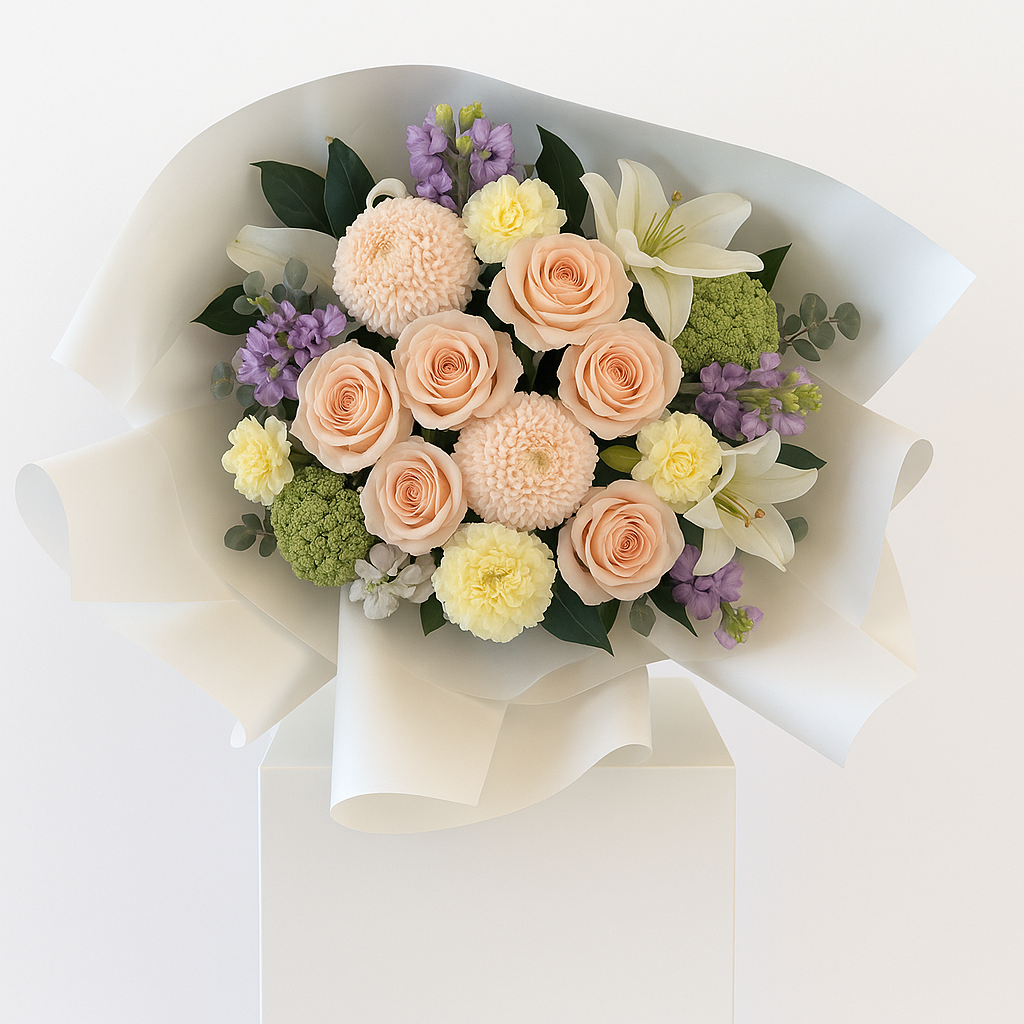 Seashell - Seasonal Pastel Florist Choice