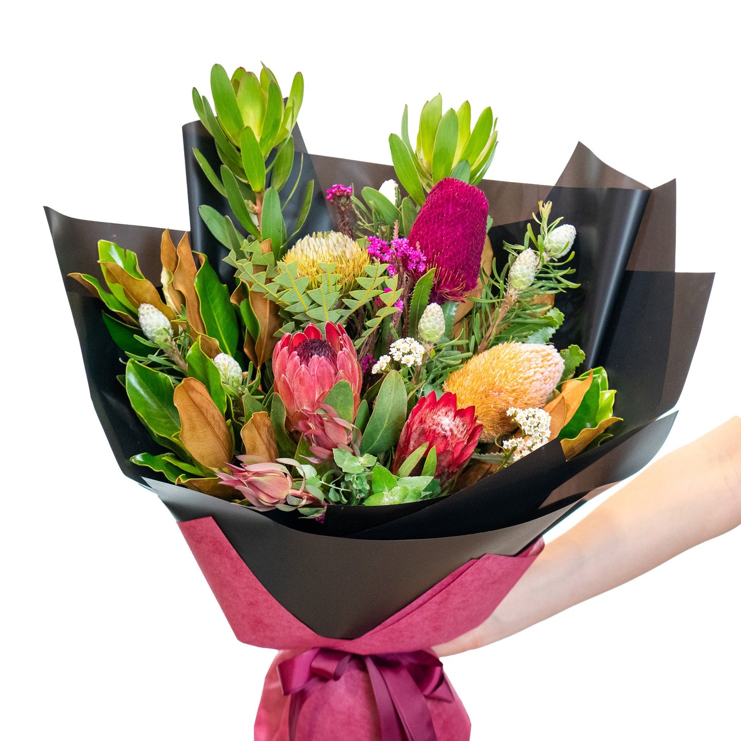 Wrapped Native bouquet