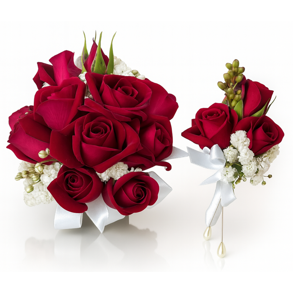 Formal Corsage & Buttonhole Bundle