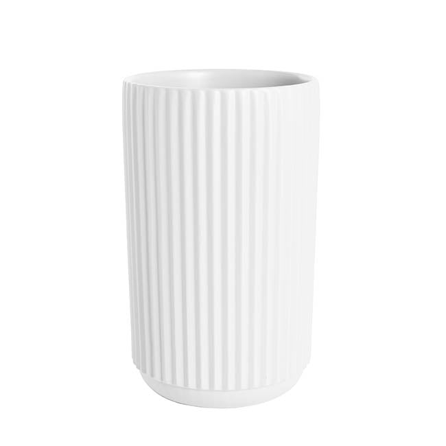 Ceramic Cyprus White Vase