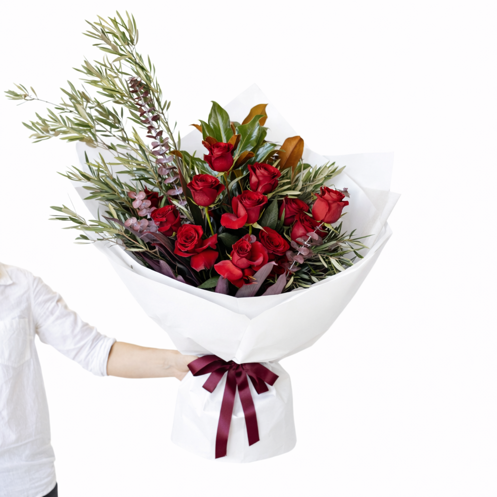 Lover's Red Roses