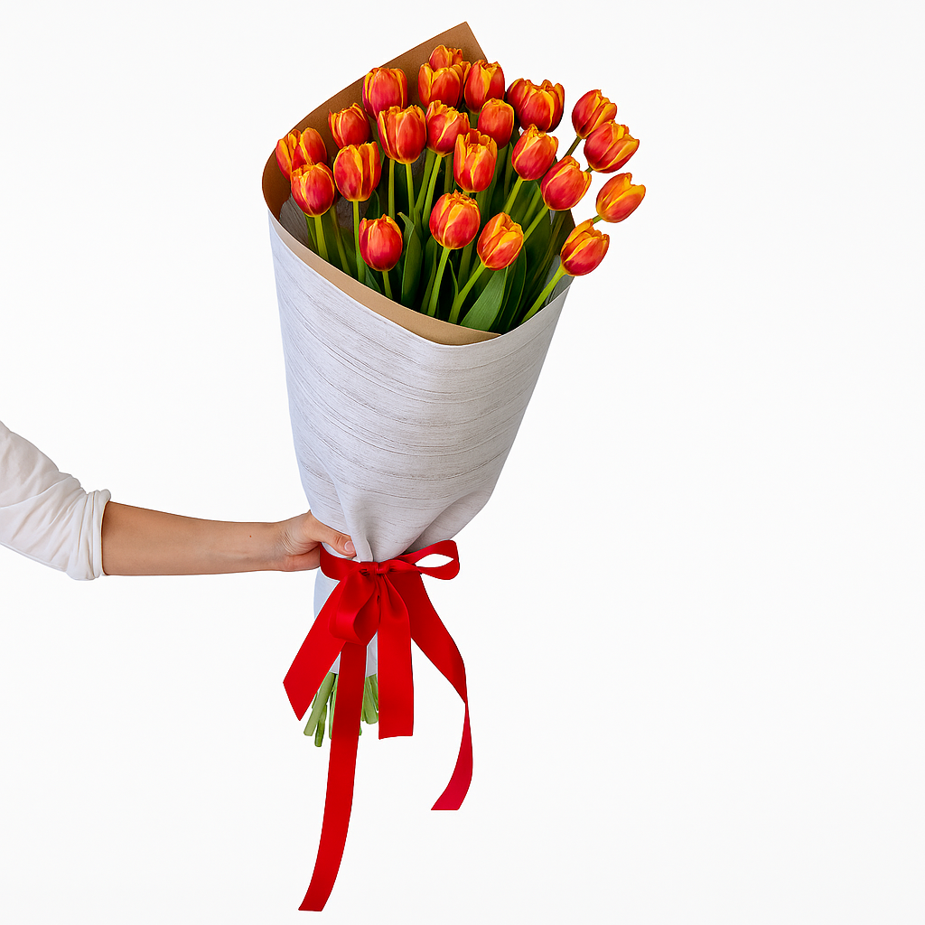 Tiptoe Tulips