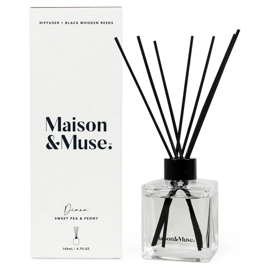 Maison & Muse - Reed Diffuser, Diana - Sweet Pea & Peony