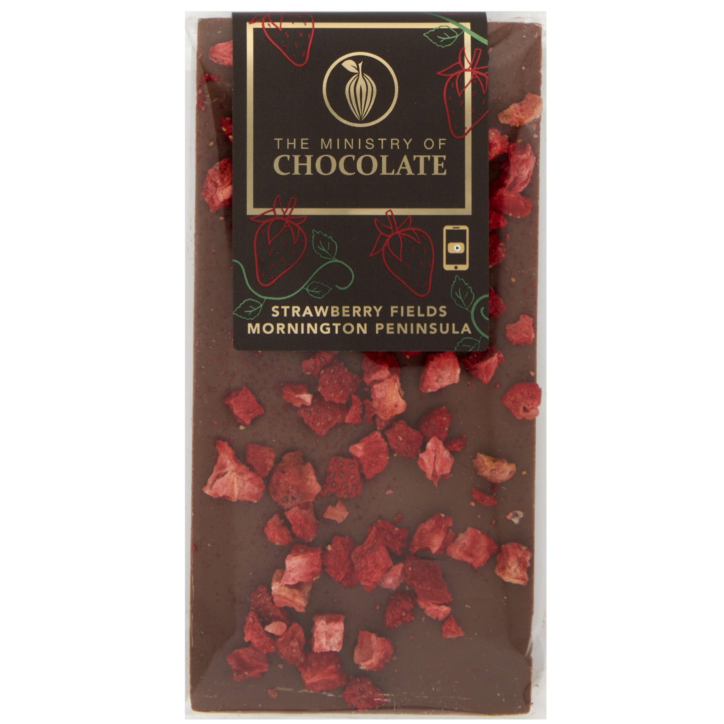 Strawberry Fields Milk Chocolate Bar